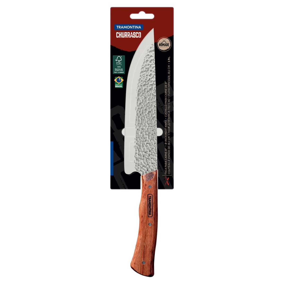 Cuchillo para Carne en Acero Inoxidable Nômade FSC 20 cm