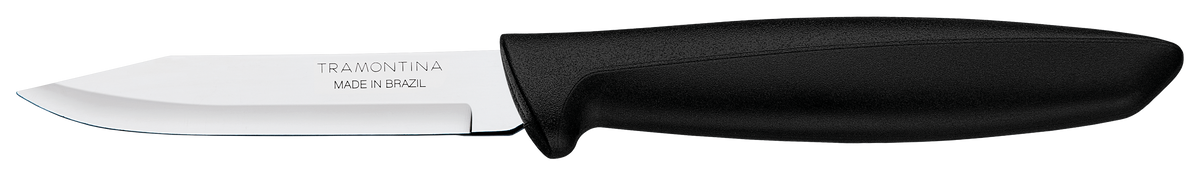 Tramontina Cuchillo para Legumbres y Frutas Plenus Negro 12 unidades
