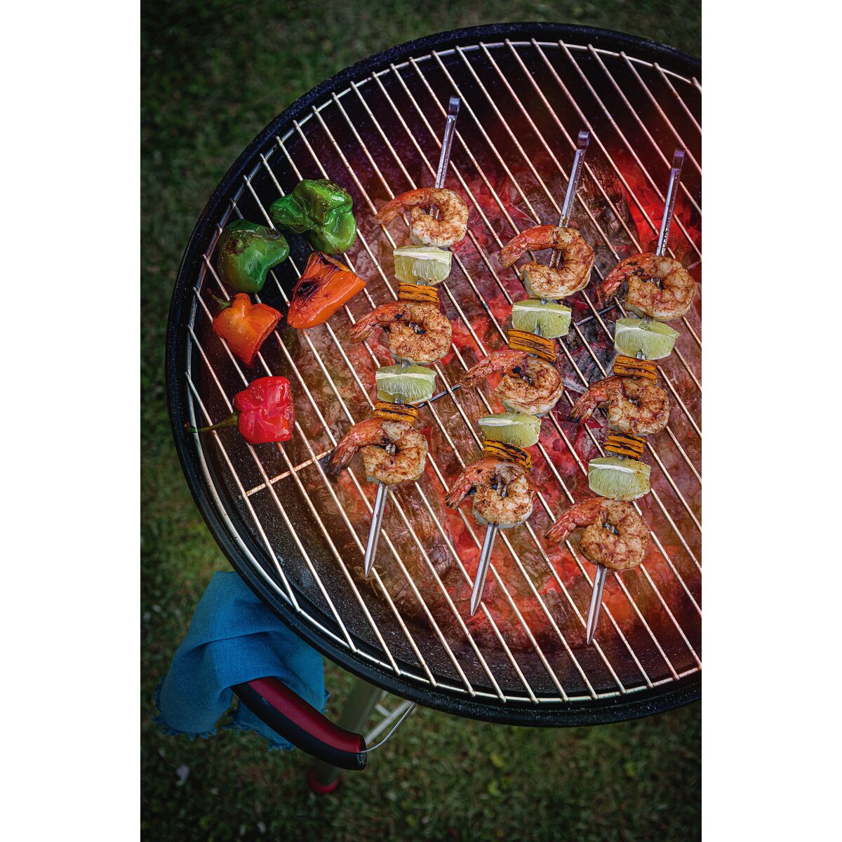 Tramontina Juego de 6 Pinchos Brochetas en Acero Inoxidable 40 cm