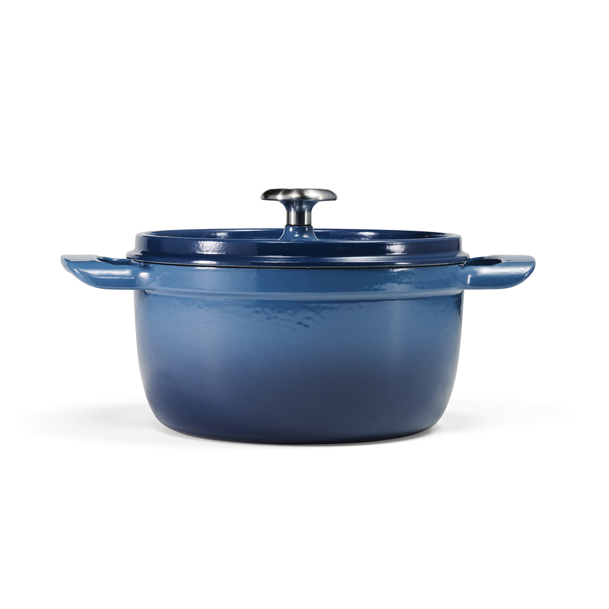 Tramontina Cocotte con Tapa de Hierro Fundido Esmaltado Azul 26 cm - 5,6L