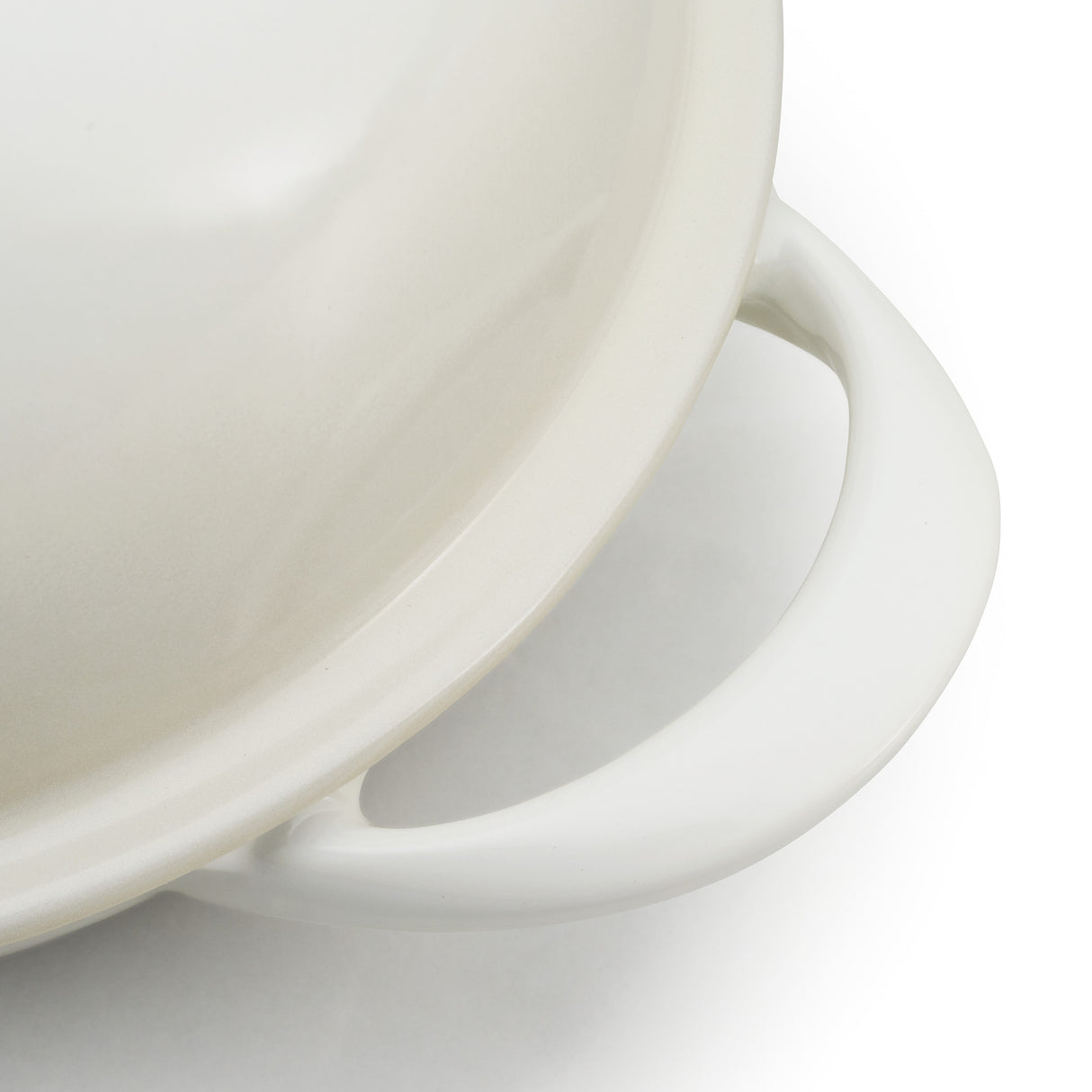 Tramontina Cazuela Horno para Pan de Hierro Fundido Esmaltado Latte 24 cm - 1,6L