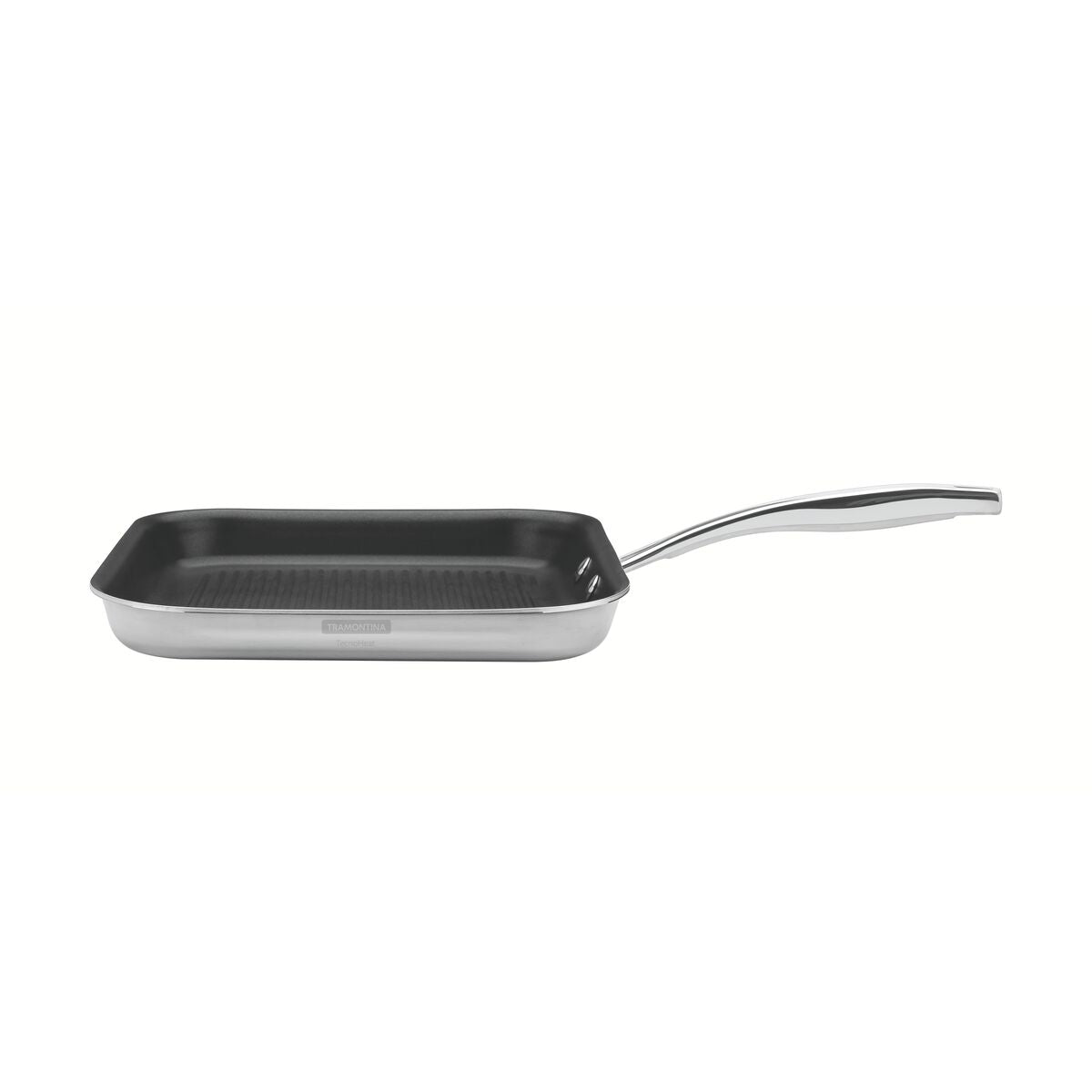 Tramontina Sartén Parrilla Tri-Ply Grano con Antiadherente 26 x 26 cm 1,90L
