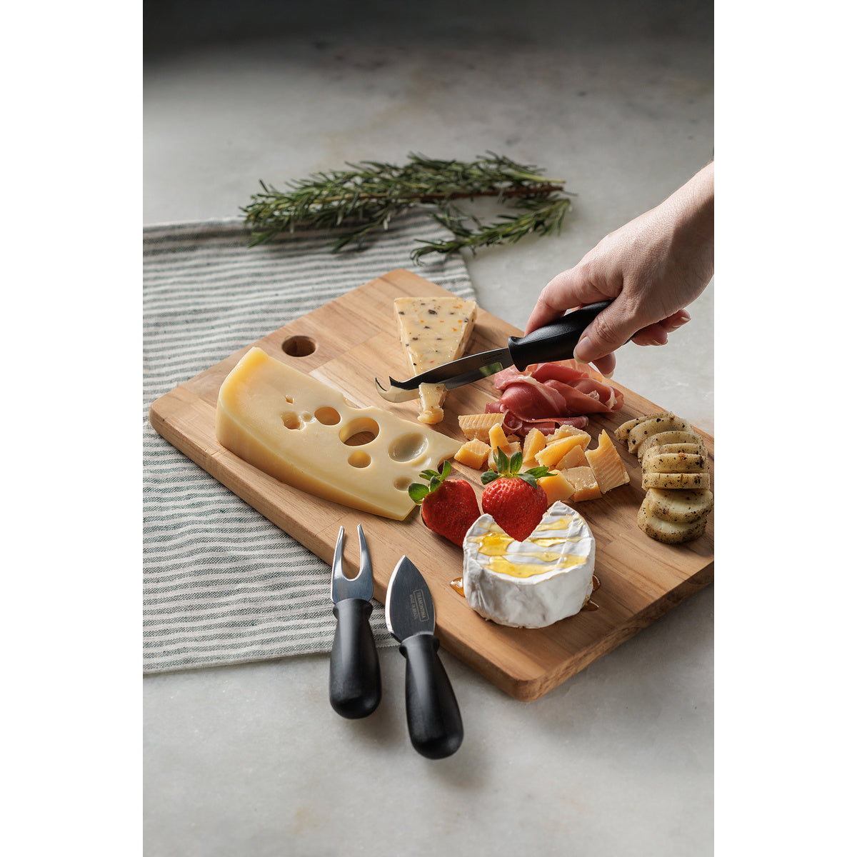 Tabla de Cortar de Madera de Teca Kitchen 34 x 23 cm