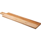 Tabla de Madera Teca para Cortar y Servir Churrasco Essencial 70 x 15 cm