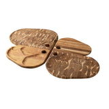 Tramontina Tabla de Madera Teca para Servir 35 x 27 cm Folium