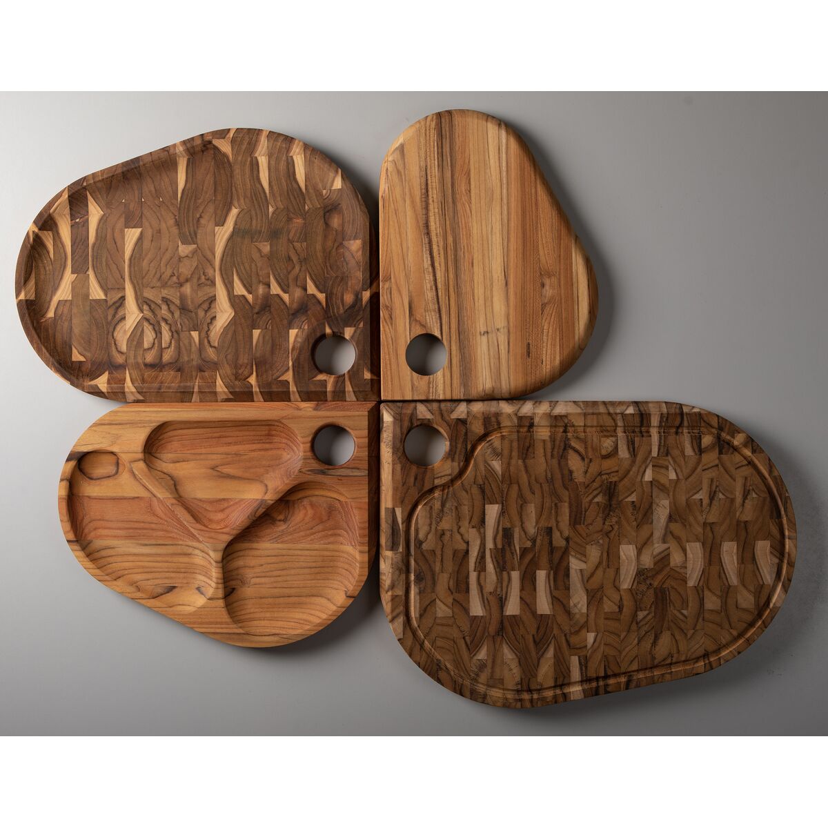 Tramontina Tabla de Madera Teca para Servir 35 x 27 cm Folium