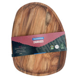 Tramontina Tabla Bandeja de Madera Teca Churrasco Premium 44 x 33 cm