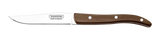 Tramontina Juego de Cuchillos para Carne Polywood Castaño Microdentado 4 Piezas