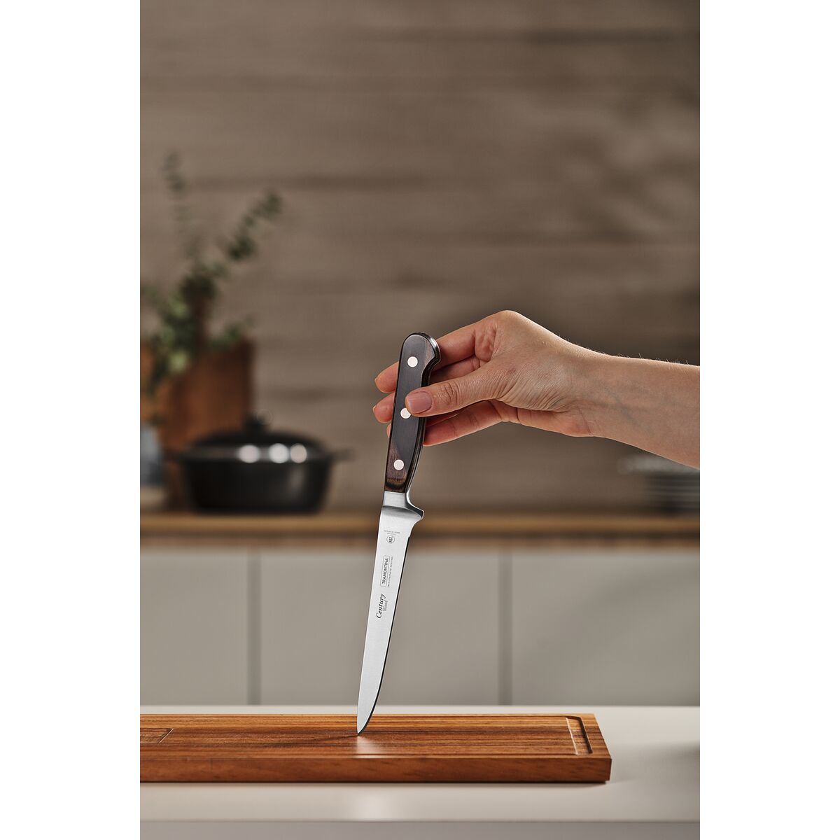 Tramontina Cuchillo Deshuesar Century Wood NSF 15,5 cm