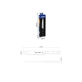 Tramontina Cuchillo Trinchante Century Wood NSF 16 cm