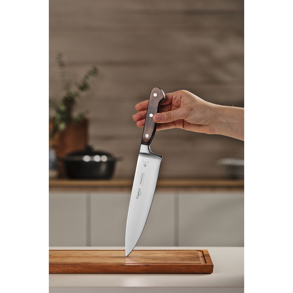 Tramontina Cuchillo Cocinero Century Wood NSF 20,5 cm