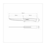 Cuchillo para Deshuesar en Acero Inoxidable Black Collection FSC 15 cm