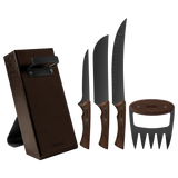 Tramontina Juego de Cuchillos en Acero Inoxidable Churrasco Black FSC 5 piezas