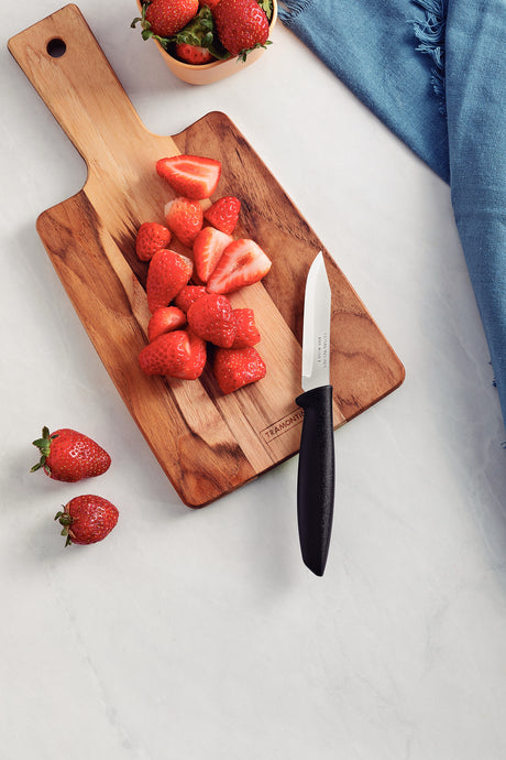 Tramontina Cuchillo para Legumbres y Frutas Plenus Negro 12 unidades