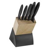 Juego de Cuchillos con Soporte de Madera Plenus 6 piezas