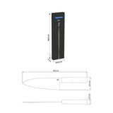 Tramontina Cuchillo Deba Sushi en Acero Inoxidable 20 cm