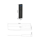 Tramontina Cuchillo Nakiri en Acero Inoxidable Sushi 18 cm