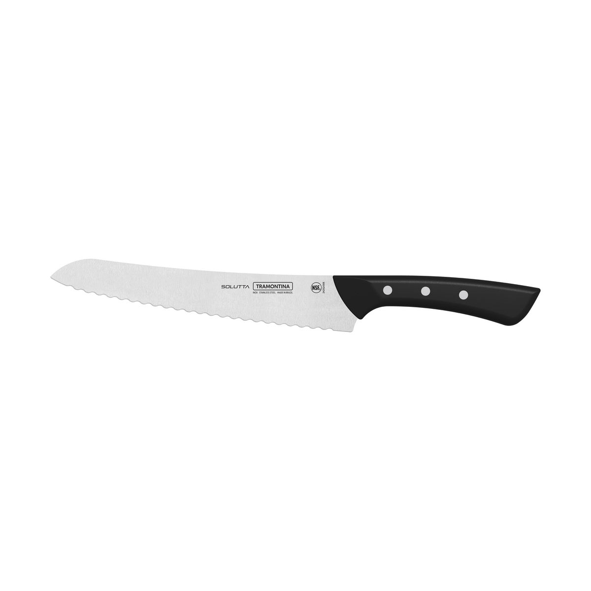 Cuchillo para Pan en Acero Inoxidable Solutta 20,5 cm