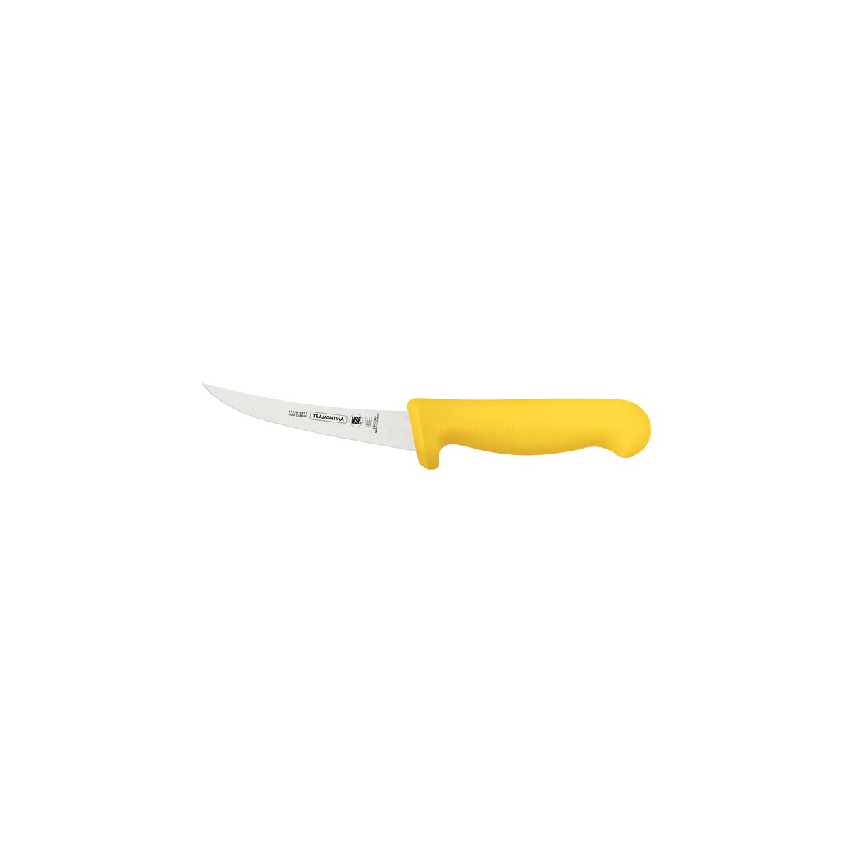 Cuchillo para Deshuesar Curvo Professional Amarillo NSF 13 cm