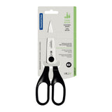 Tramontina Tijera Multiuso en Acero Inoxidable y Mangos de Polipropileno Negro Supercort 20 cm