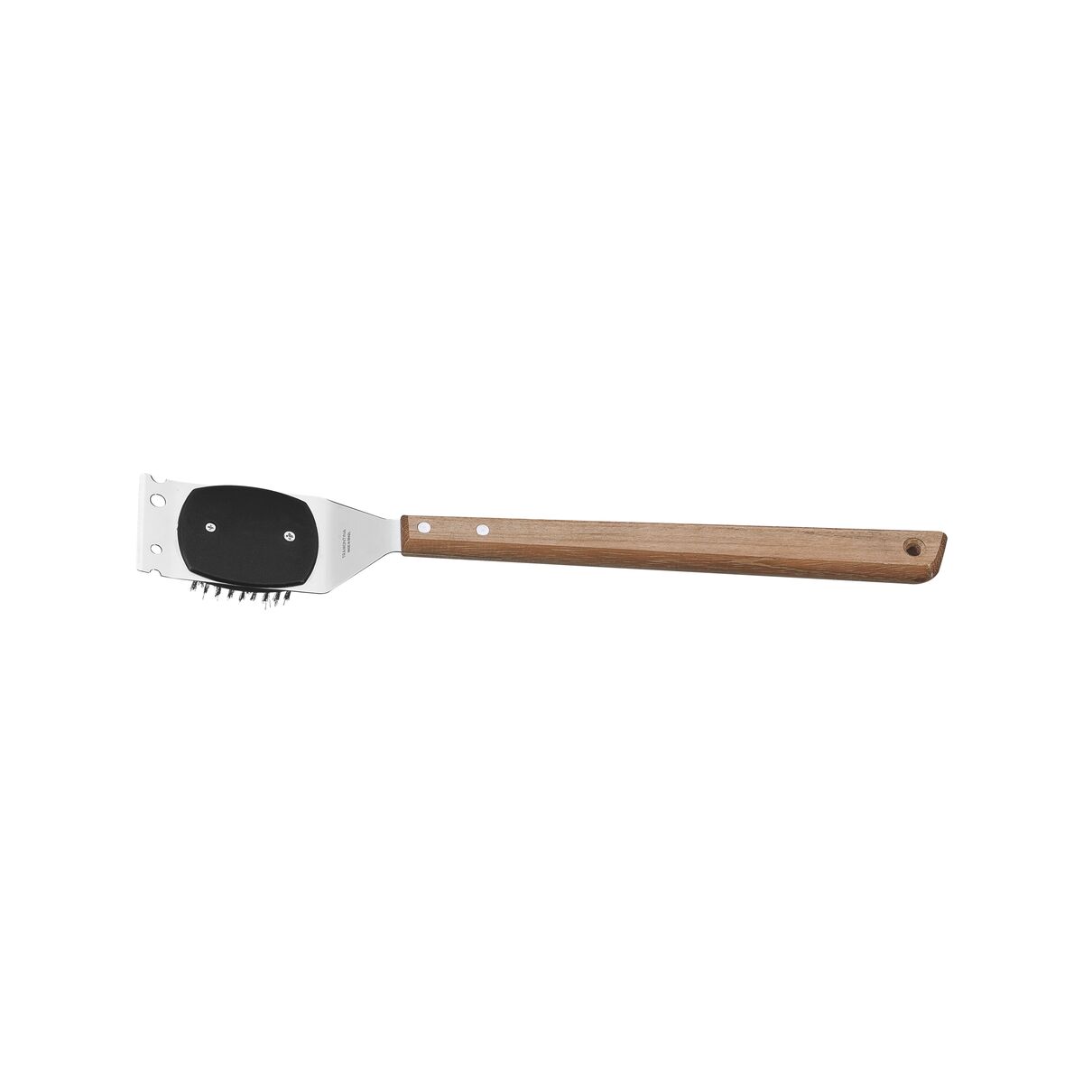 Tramontina Cepillo para Limpiar Parrilla con Mango de Madera 42 cm