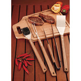 Tramontina Cepillo para Limpiar Parrilla con Mango de Madera 42 cm