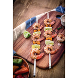 Tramontina Juego de 6 Pinchos Brochetas en Acero Inoxidable 30 cm