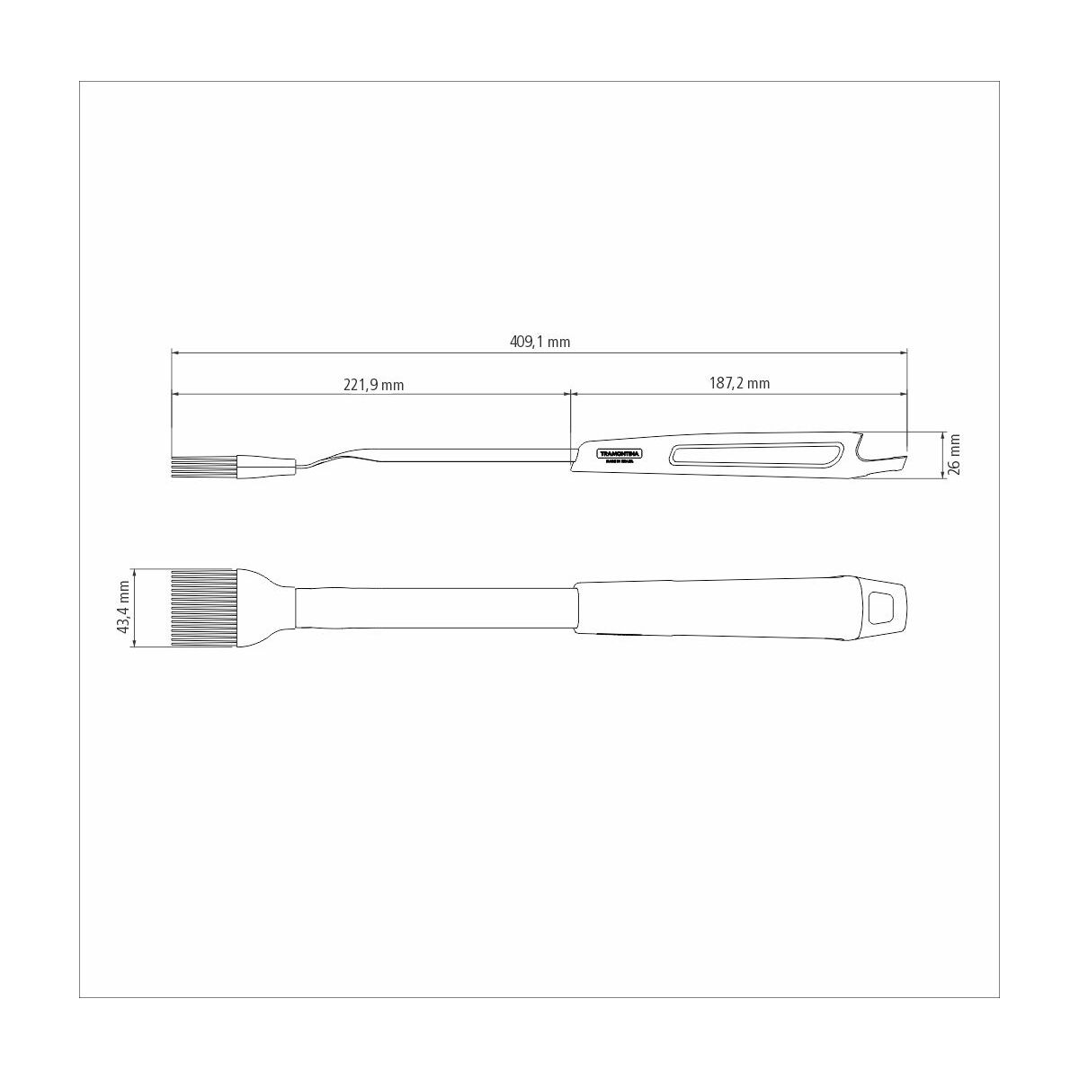 Tramontina Pincel para Carne 41 cm