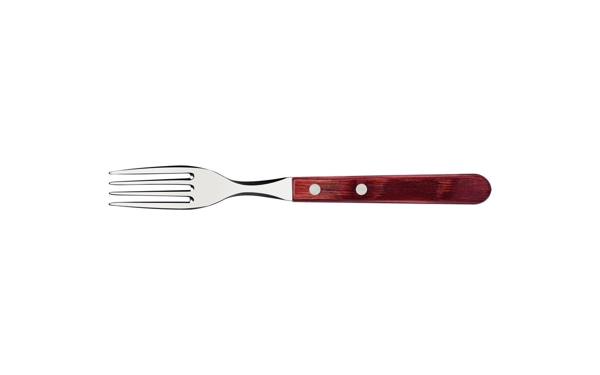 Tramontina Juego de 12 Tenedores Jumbo Polywood FSC Rojo