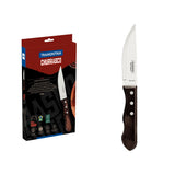 Tramontina Juego de Cuchillos Jumbo para Carne Polywood Castaño 4 piezas