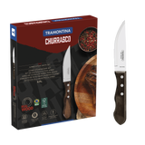 Tramontina Juego de Cuchillos para Asado Jumbo Polywood Castaño 6 Piezas