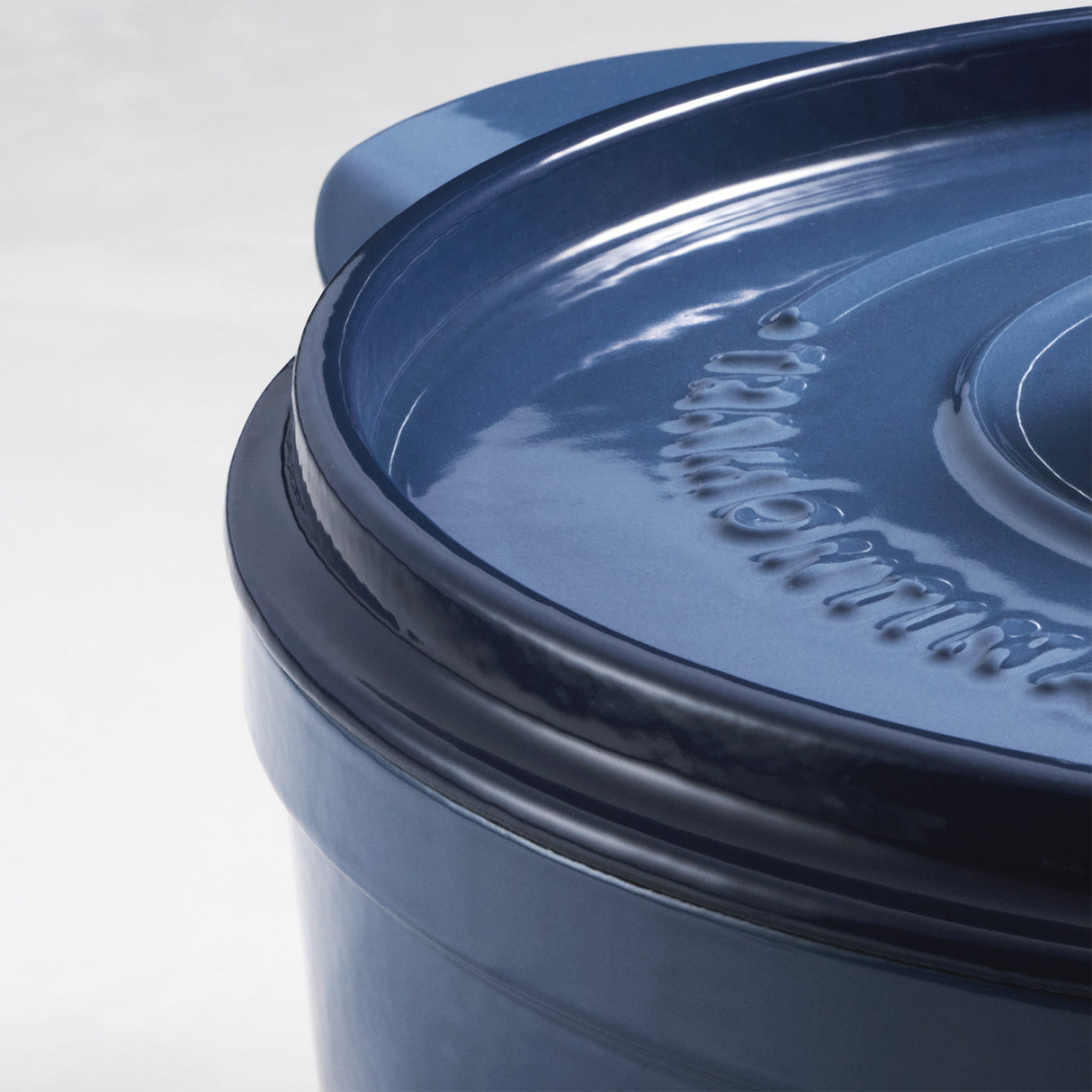 Tramontina Cocotte con Tapa de Hierro Fundido Esmaltado Azul 22 cm - 3,7L