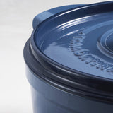 Tramontina Cocotte con Tapa de Hierro Fundido Esmaltado Azul 22 cm - 3,7L