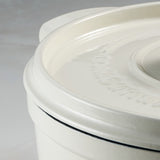 Tramontina Cocotte con Tapa de Hierro Fundido Esmaltado Latte 26 cm - 5,6 L