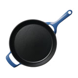 Tramontina Sartén sin Tapa de Hierro Fundido Esmaltado Azul 30 cm - 3,8 L