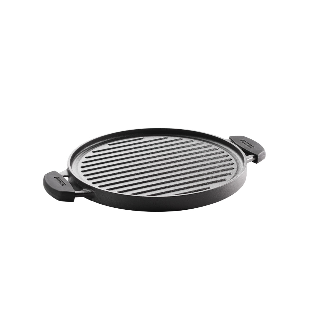 Tramontina Plancha de Hierro Fundido Reversible 2 en 1 Precurada Titanex 30 cm