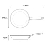 Tramontina Sartén de Acero Inoxidable Fondo Triple Tempo 26 cm 2,1L