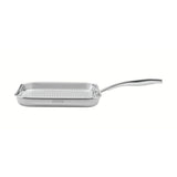 Tramontina Sartén Parrilla Tri-Ply Grano de Acero Inoxidable 26 x 26 cm