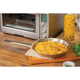 Tramontina Sartén Professional de Acero Inoxidable con Fondo Triple con mango 30 cm 2,9L