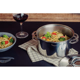 Tramontina Batería de Cocina de Acero Inoxidable con Fondo Triple Solar 5 Piezas
