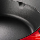 Tramontina Sartén de Hierro Fundido Esmaltado sin Tapa Rojo Bestow 25 cm 2,3L