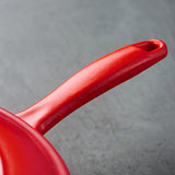 Tramontina Sartén de Hierro Fundido Esmaltado sin Tapa Rojo Bestow 25 cm 2,3L