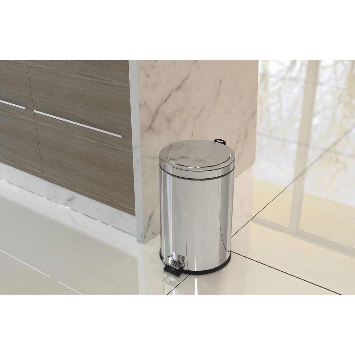 Cubo de basura Acero Inoxidable 12L