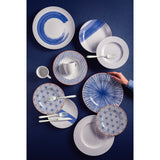Tramontina Plato Postre en Porcelana Abstracta 21 cm 12 unidades