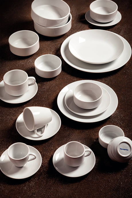 Tramontina Bowl Apilable Paola en Porcelana 12 cm 12 unidades