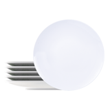 Tramontina Juego de Platos Llanos en Porcelana Leonora 25 cm 6 unidades
